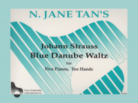 PIANOTEAMS® Intermediate to Advanced Levels Blue Danube Waltz