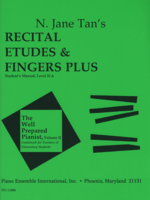 WPPI Level II-A and II-B Recital Etudes & Fingers Plus II-A