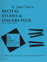WPPI Level II-A and II-B Recital Etudes & Fingers Plus II-B