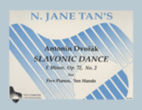 PIANOTEAMS® Intermediate Level Slavonic Dance, E Minor, Op. 72, No. 2